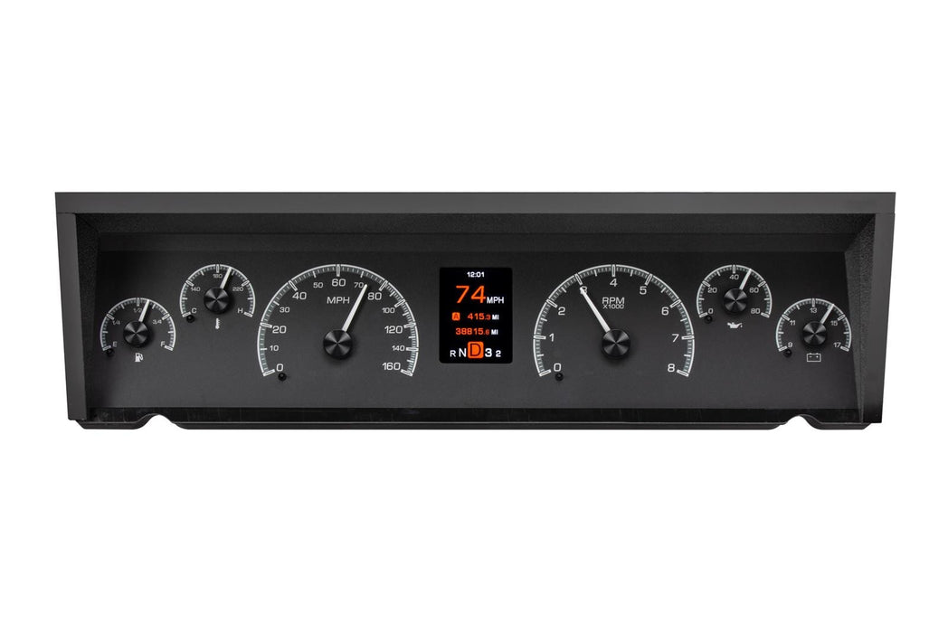Dakota Digital Dakota Digital HDX Direct-Fit Analog Gauge Systems HDX-77C-CAP-K Autofit