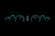 Dakota Digital Dakota Digital HDX Direct-Fit Analog Gauge Systems HDX-77C-CAP-S Autofit