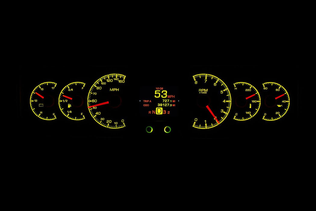 Dakota Digital Dakota Digital HDX Direct-Fit Analog Gauge Systems HDX-780-CUT-S Autofit