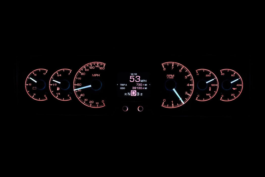 Dakota Digital Dakota Digital HDX Direct-Fit Analog Gauge Systems HDX-780-CUT-S Autofit
