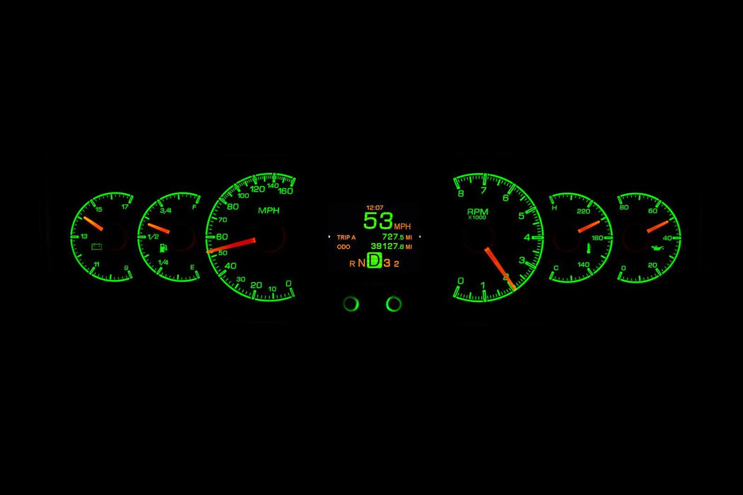 Dakota Digital Dakota Digital HDX Direct-Fit Analog Gauge Systems HDX-780-CUT-S Autofit