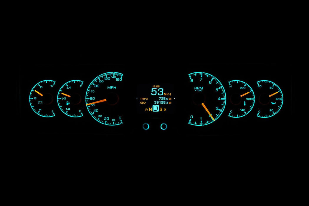 Dakota Digital Dakota Digital HDX Direct-Fit Analog Gauge Systems HDX-780-CUT-S Autofit
