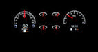 Dakota Digital Dakota Digital HDX Direct-Fit Analog Gauge Systems HDX-78C-MC-S Autofit