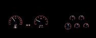 Dakota Digital Dakota Digital HDX Direct-Fit Analog Gauge Systems HDX-78C-VET-K Autofit