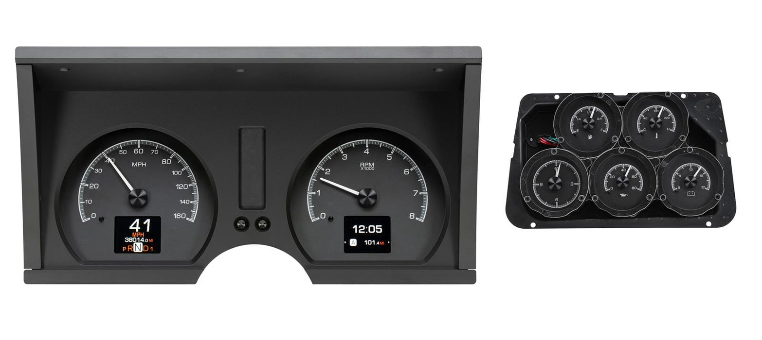 Dakota Digital Dakota Digital HDX Direct-Fit Analog Gauge Systems HDX-78C-VET-K Autofit