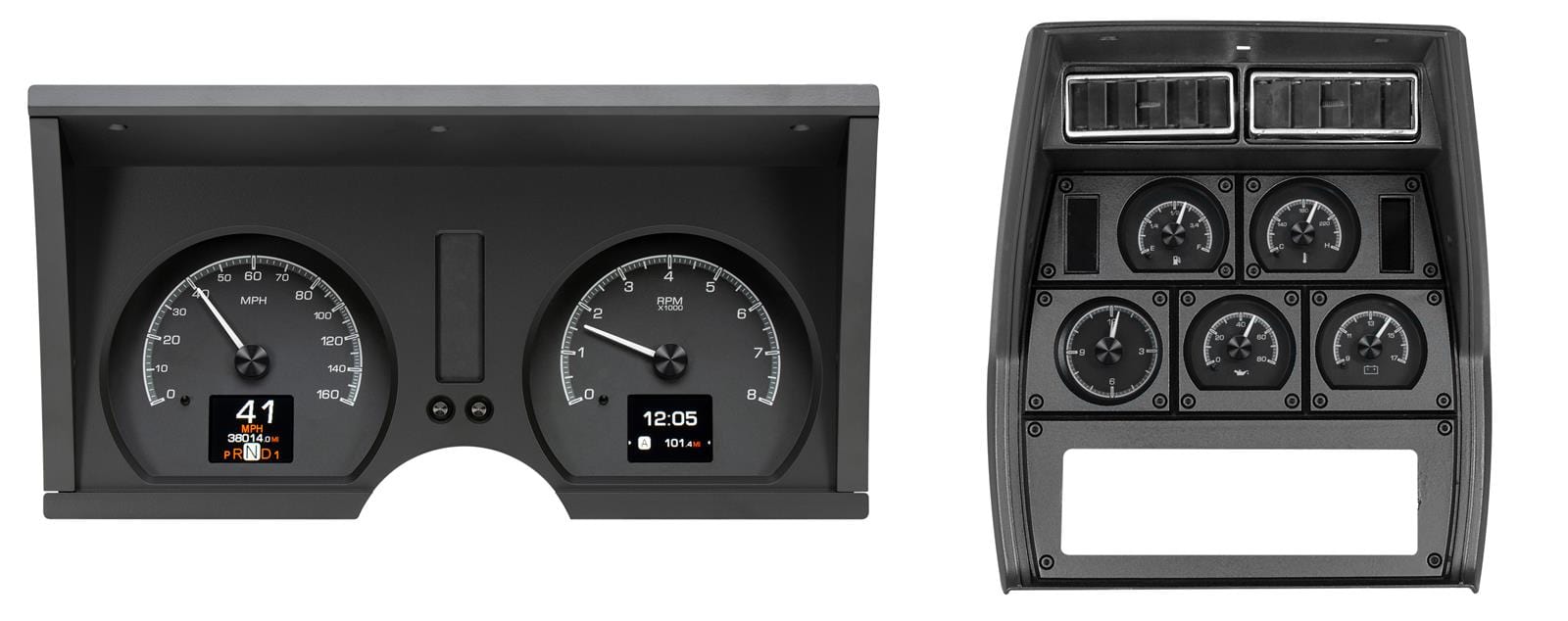 Dakota Digital Dakota Digital HDX Direct-Fit Analog Gauge Systems HDX-78C-VET-K Autofit