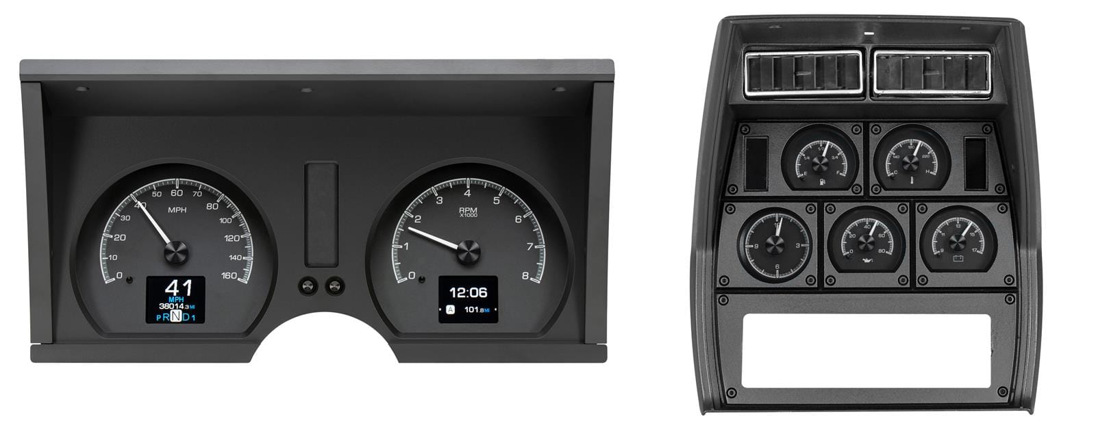 Dakota Digital Dakota Digital HDX Direct-Fit Analog Gauge Systems HDX-78C-VET-K Autofit