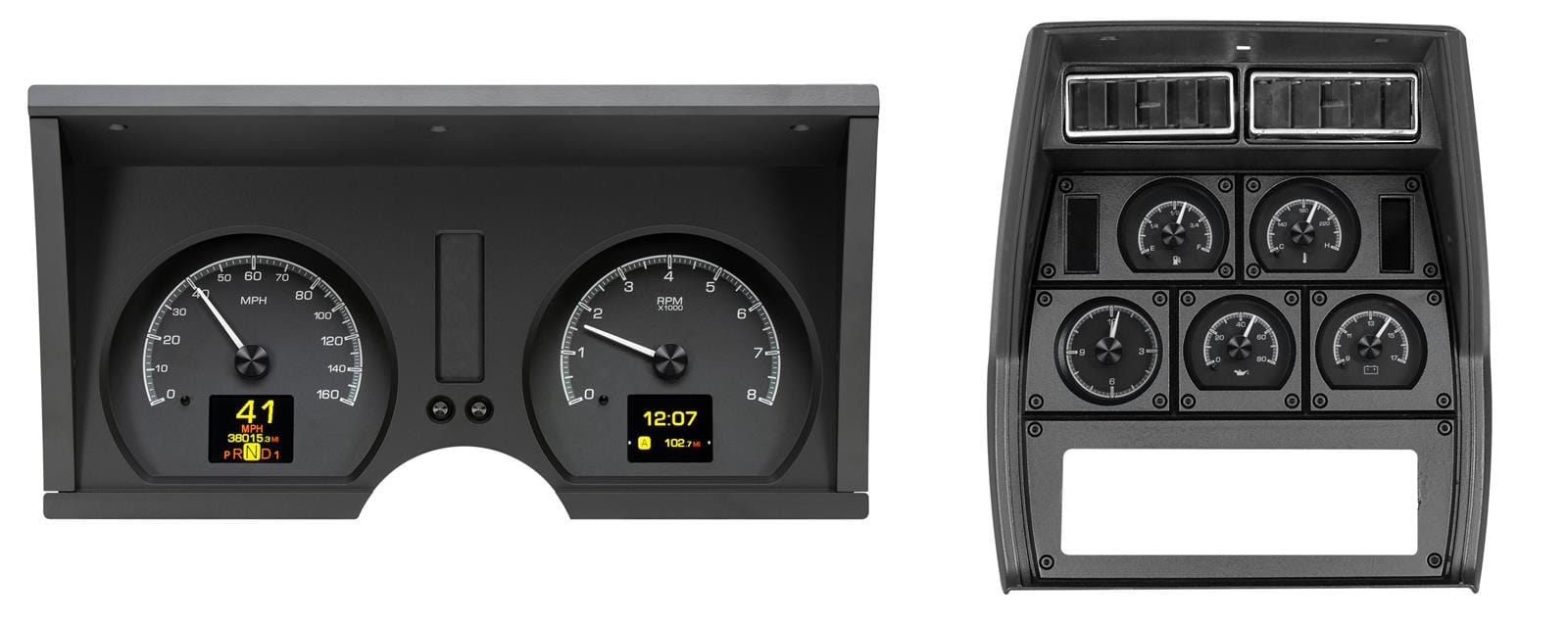 Dakota Digital Dakota Digital HDX Direct-Fit Analog Gauge Systems HDX-78C-VET-K Autofit