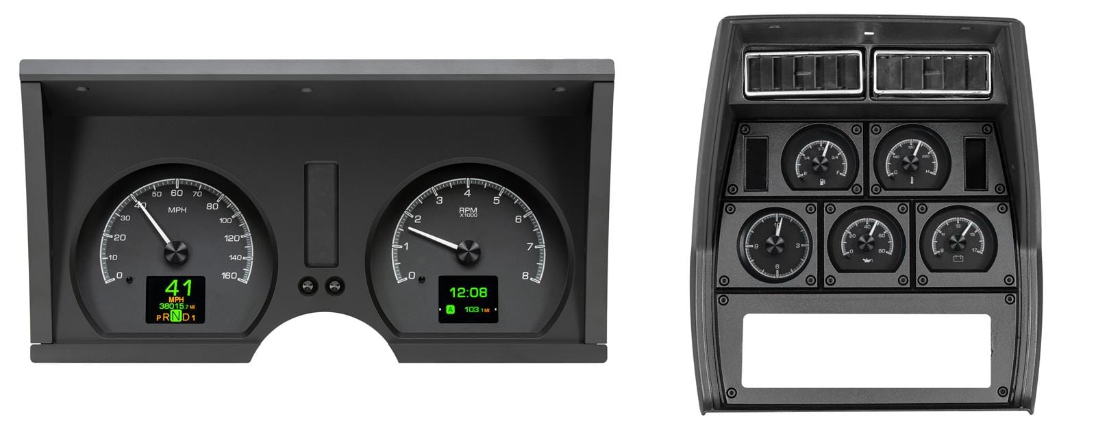 Dakota Digital Dakota Digital HDX Direct-Fit Analog Gauge Systems HDX-78C-VET-K Autofit