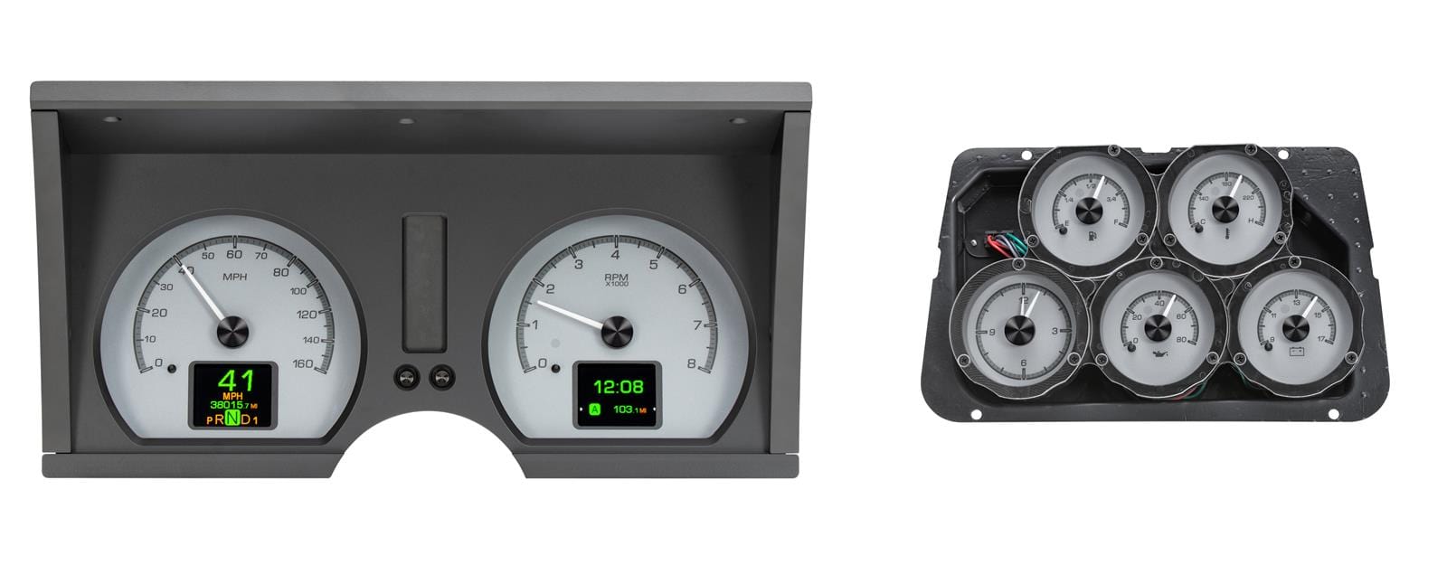 Dakota Digital Dakota Digital HDX Direct-Fit Analog Gauge Systems HDX-78C-VET-S Autofit