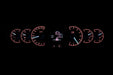 Dakota Digital Dakota Digital HDX Direct-Fit Analog Gauge Systems HDX-78O-CUT-K Autofit