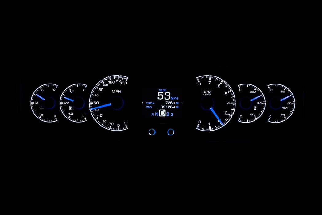 Dakota Digital Dakota Digital HDX Direct-Fit Analog Gauge Systems HDX-78O-CUT-K Autofit