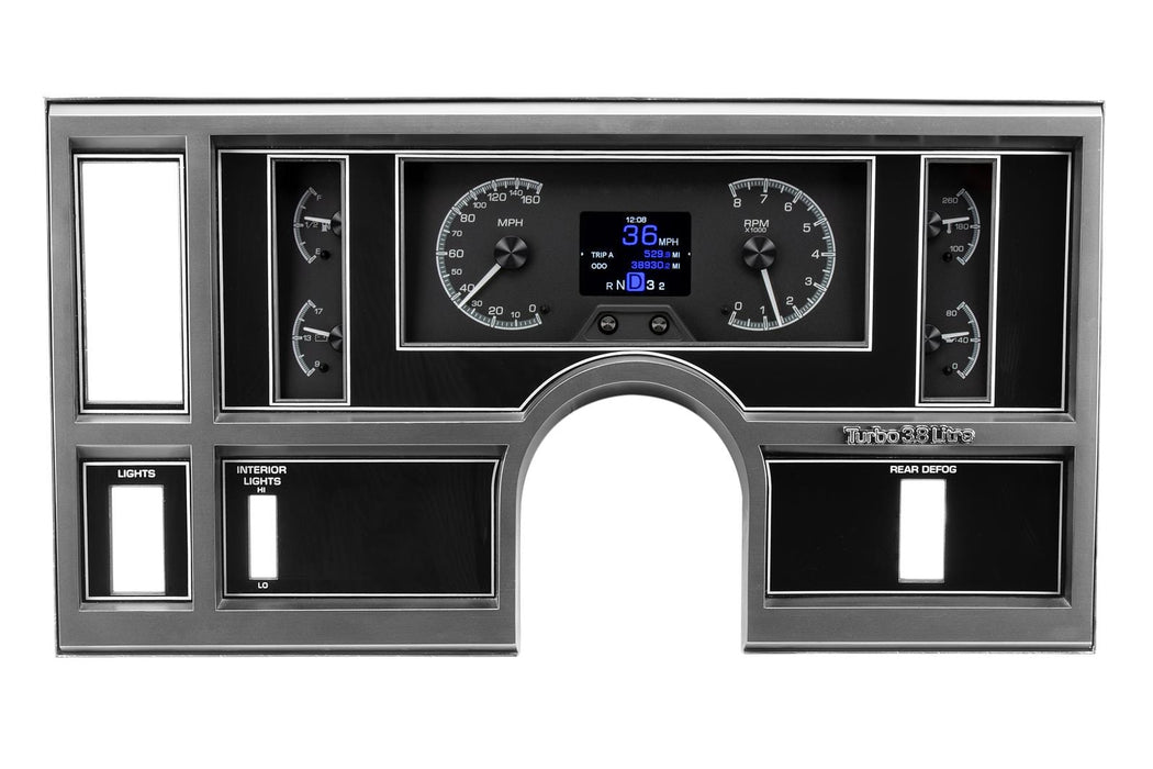 Dakota Digital Dakota Digital HDX Direct-Fit Analog Gauge Systems HDX-84B-REG-K Autofit