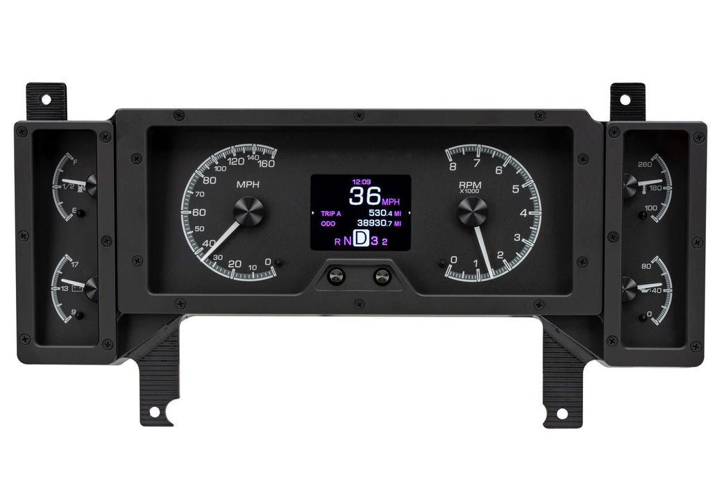 Dakota Digital Dakota Digital HDX Direct-Fit Analog Gauge Systems HDX-84B-REG-K Autofit
