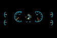 Dakota Digital Dakota Digital HDX Direct-Fit Analog Gauge Systems HDX-84B-REG-K Autofit