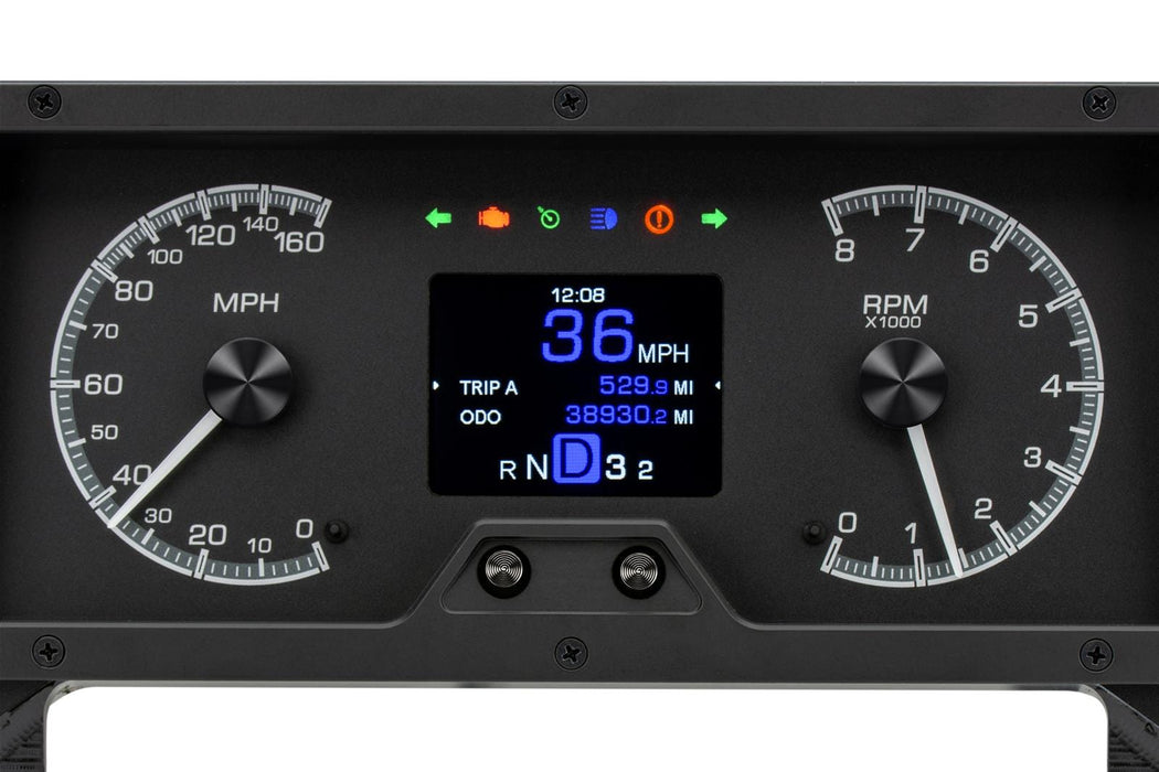 Dakota Digital Dakota Digital HDX Direct-Fit Analog Gauge Systems HDX-84B-REG-K Autofit