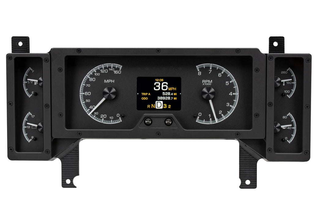 Dakota Digital Dakota Digital HDX Direct-Fit Analog Gauge Systems HDX-84B-REG-K Autofit