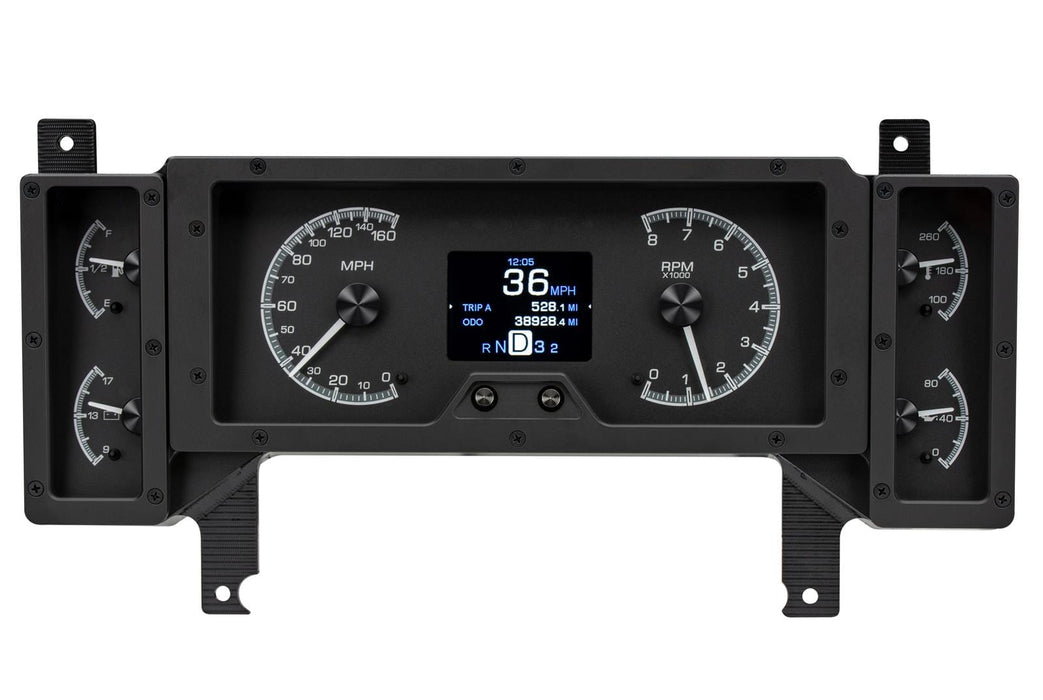 Dakota Digital Dakota Digital HDX Direct-Fit Analog Gauge Systems HDX-84B-REG-K Autofit