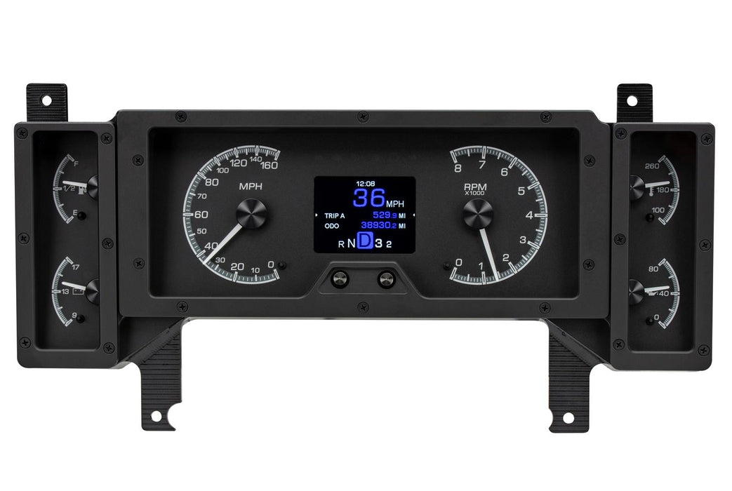 Dakota Digital Dakota Digital HDX Direct-Fit Analog Gauge Systems HDX-84B-REG-K Autofit