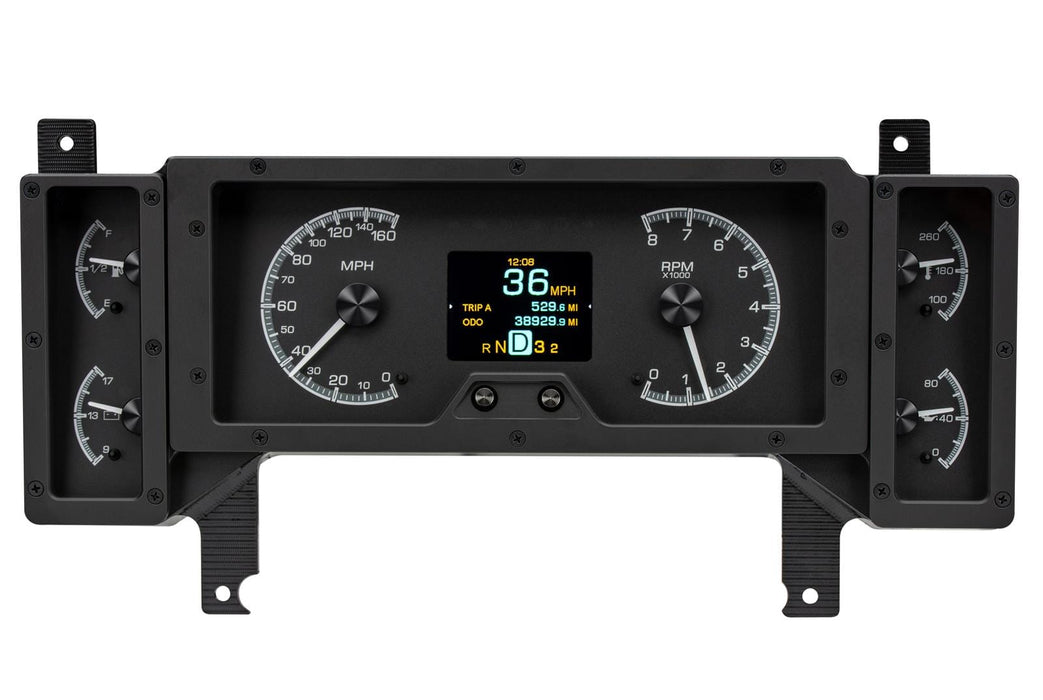 Dakota Digital Dakota Digital HDX Direct-Fit Analog Gauge Systems HDX-84B-REG-K Autofit