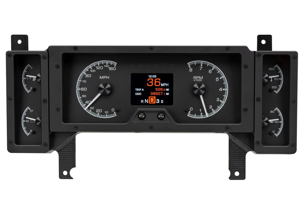 Dakota Digital Dakota Digital HDX Direct-Fit Analog Gauge Systems HDX-84B-REG-K Autofit