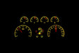 Dakota Digital Dakota Digital HDX Direct-Fit Analog Gauge Systems HDX-88C-PU-K Autofit