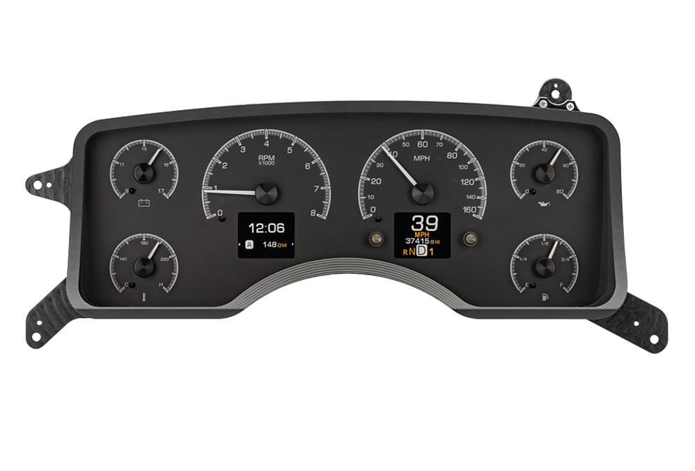 Dakota Digital Dakota Digital HDX Direct-Fit Analog Gauge Systems HDX-90F-MUS-K Autofit
