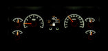 Dakota Digital Dakota Digital HDX Direct-Fit Analog Gauge Systems MDX-96J-TJ-K Autofit