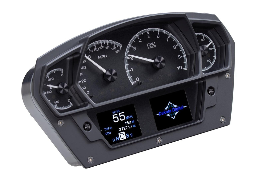 Dakota Digital Dakota Digital HDX Series Universal Competition Analog Gauge Kits HDX-2100-K Autofit