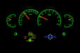 Dakota Digital Dakota Digital HDX Series Universal Competition Analog Gauge Kits HDX-2100-K Autofit