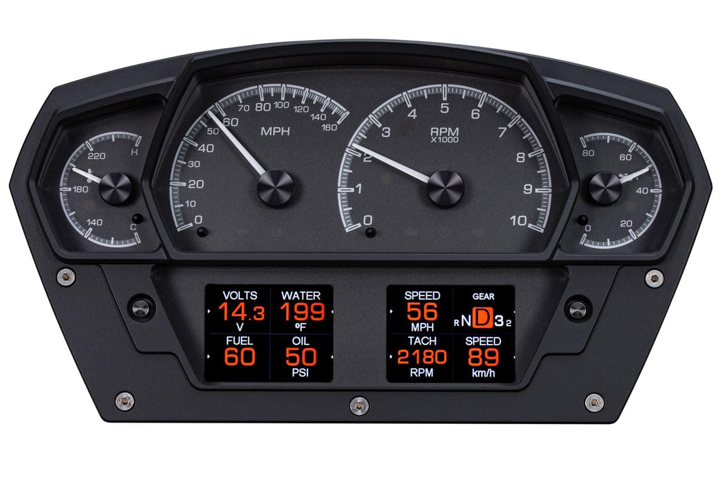 Dakota Digital Dakota Digital HDX Series Universal Competition Analog Gauge Kits HDX-2100-K Autofit