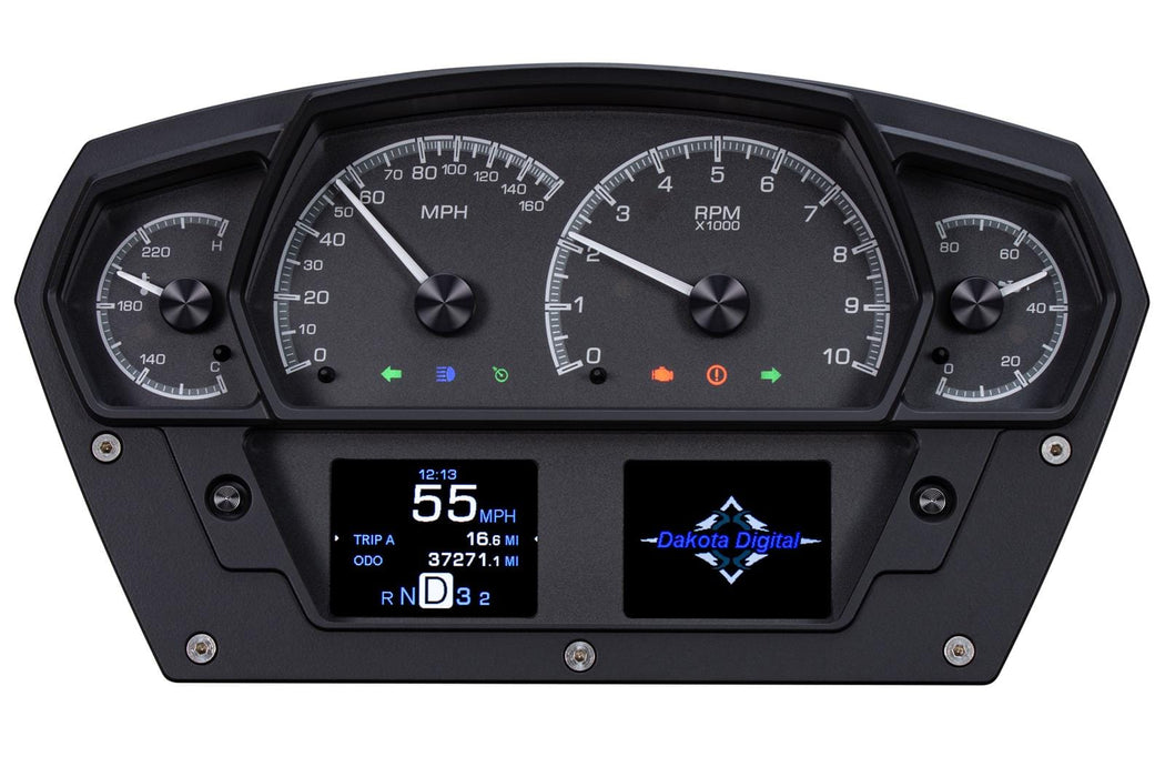Dakota Digital Dakota Digital HDX Series Universal Competition Analog Gauge Kits HDX-2100-K Autofit