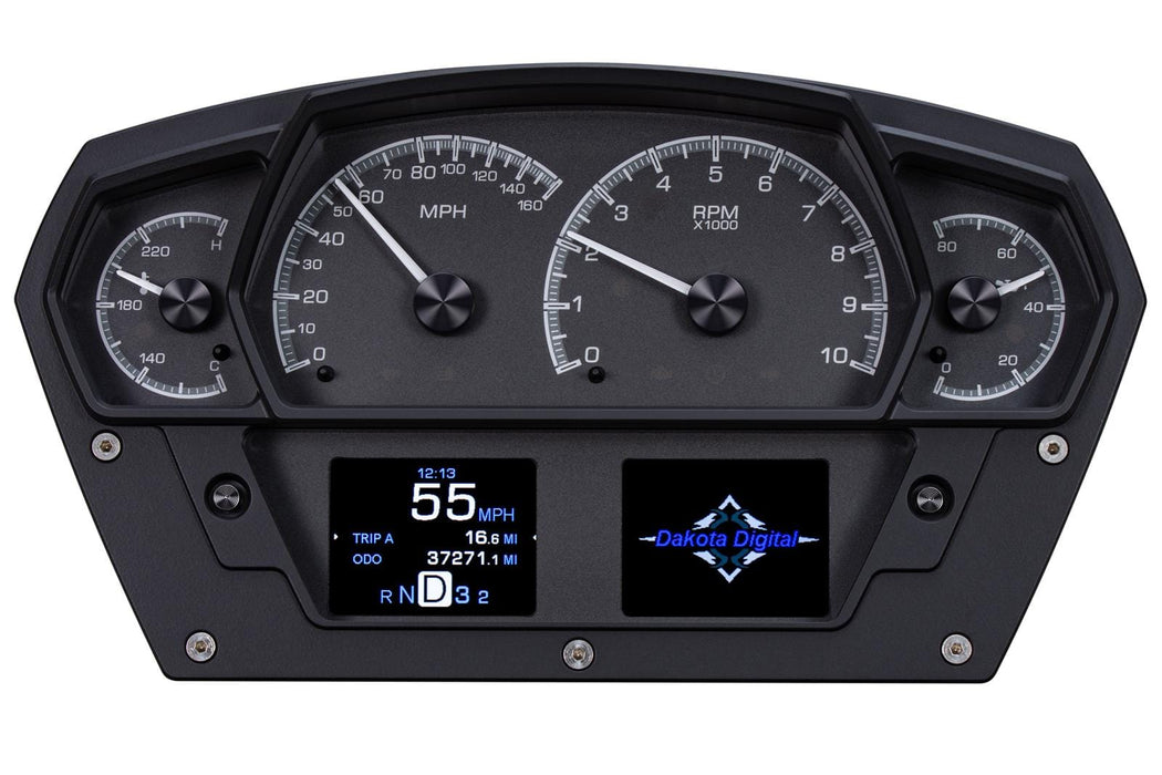Dakota Digital Dakota Digital HDX Series Universal Competition Analog Gauge Kits HDX-2100-K Autofit