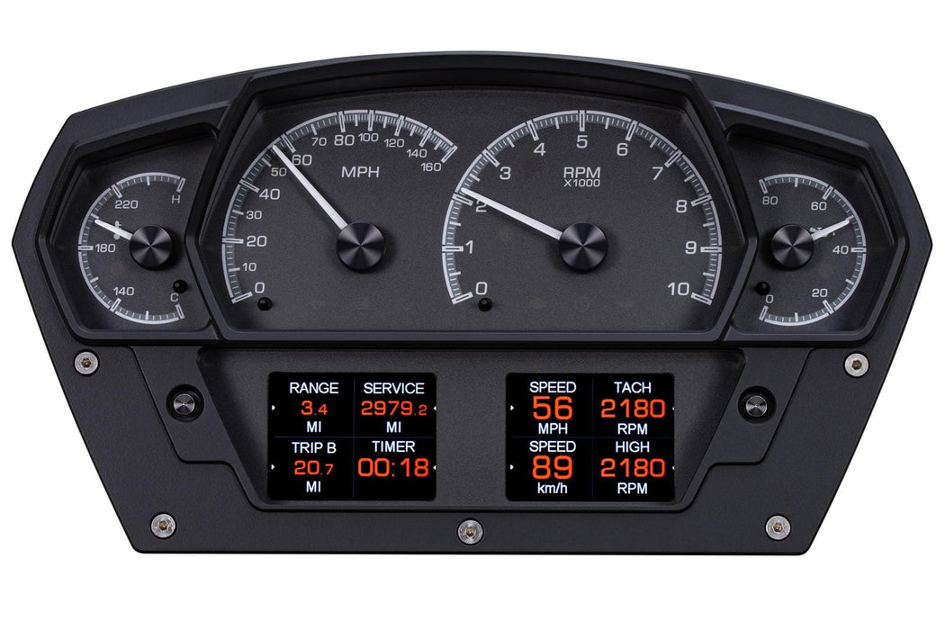 Dakota Digital Dakota Digital HDX Series Universal Competition Analog Gauge Kits HDX-2100-K Autofit