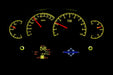 Dakota Digital Dakota Digital HDX Series Universal Competition Analog Gauge Kits HDX-2100-S Autofit