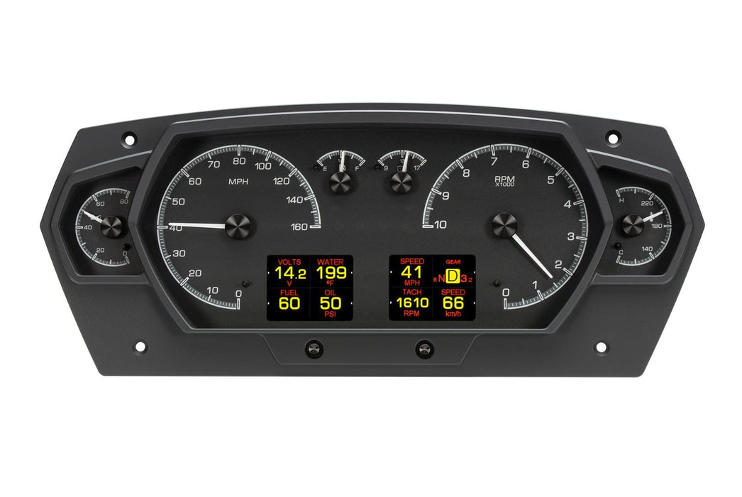 Dakota Digital Dakota Digital HDX Series Universal Competition Analog Gauge Kits HDX-2200-K Autofit