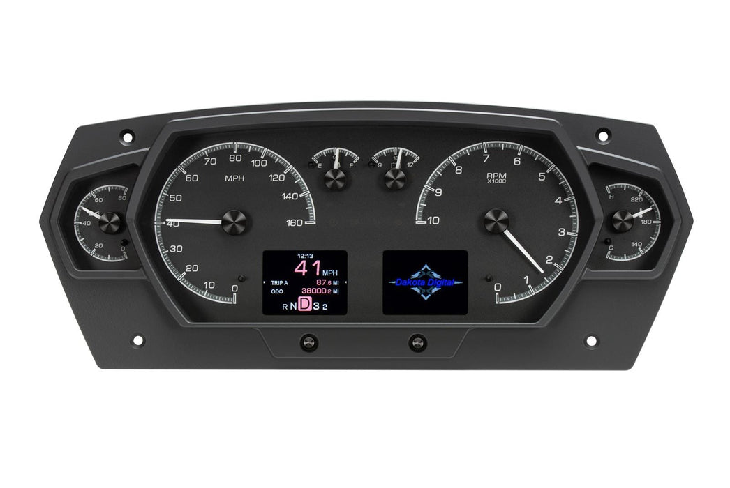 Dakota Digital Dakota Digital HDX Series Universal Competition Analog Gauge Kits HDX-2200-K Autofit