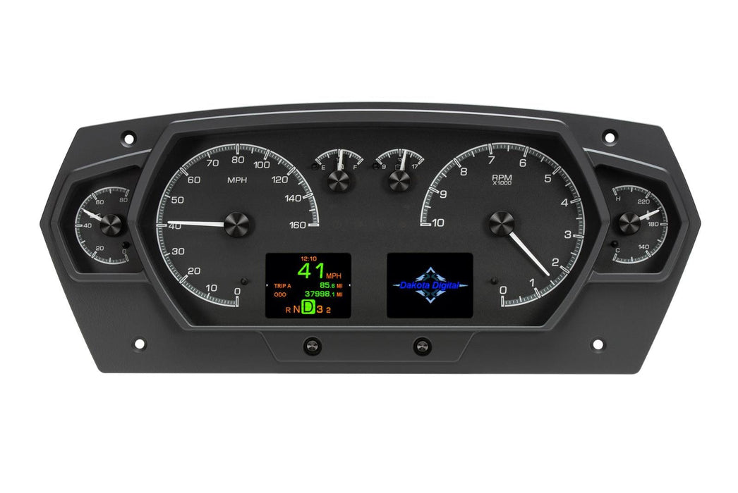 Dakota Digital Dakota Digital HDX Series Universal Competition Analog Gauge Kits HDX-2200-K Autofit