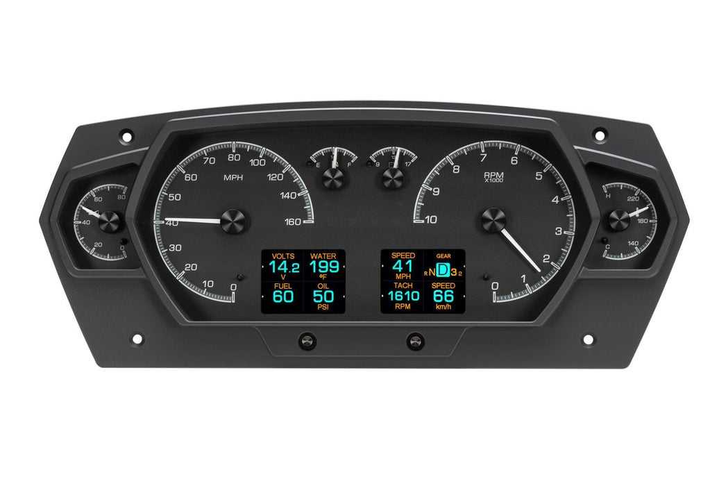 Dakota Digital Dakota Digital HDX Series Universal Competition Analog Gauge Kits HDX-2200-K Autofit