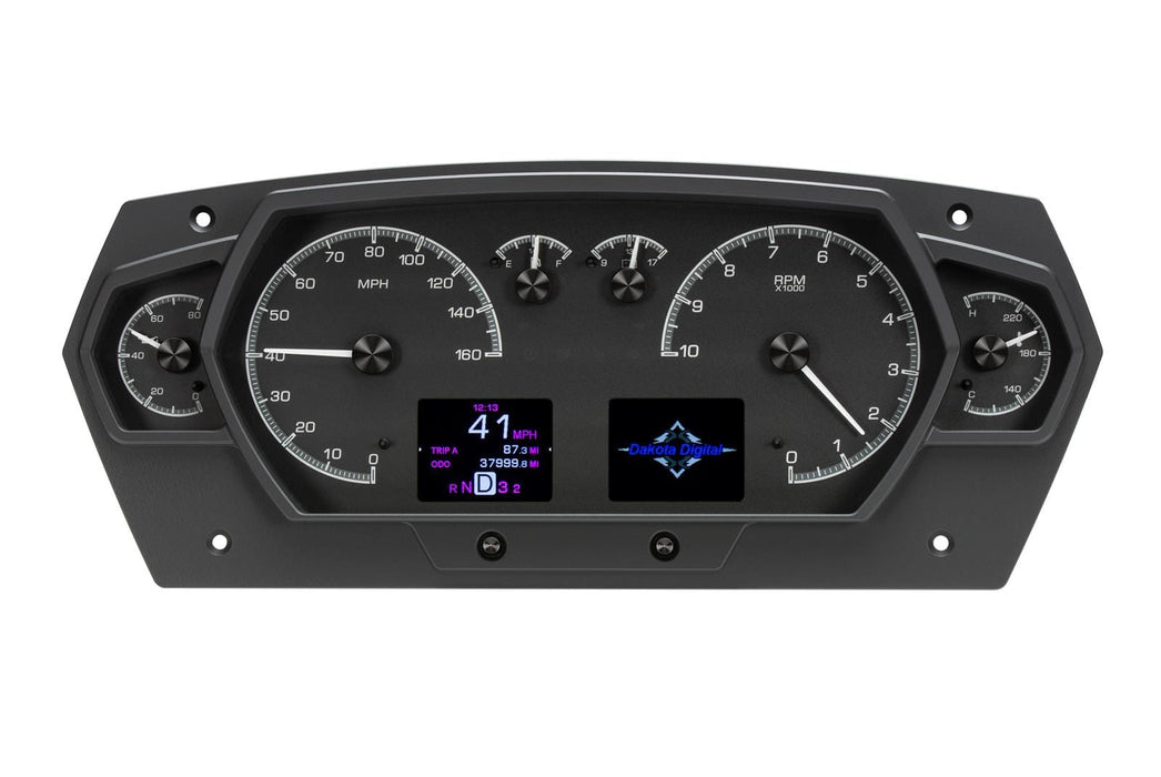 Dakota Digital Dakota Digital HDX Series Universal Competition Analog Gauge Kits HDX-2200-K Autofit