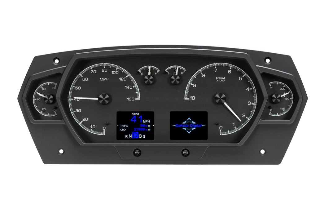Dakota Digital Dakota Digital HDX Series Universal Competition Analog Gauge Kits HDX-2200-K Autofit