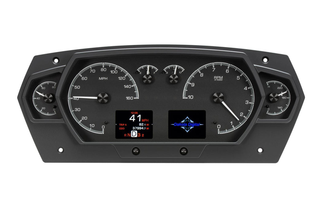 Dakota Digital Dakota Digital HDX Series Universal Competition Analog Gauge Kits HDX-2200-K Autofit