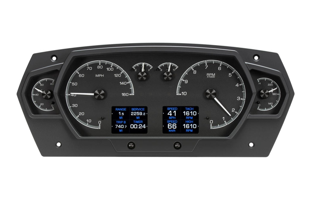 Dakota Digital Dakota Digital HDX Series Universal Competition Analog Gauge Kits HDX-2200-K Autofit