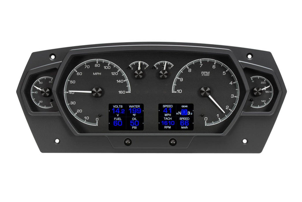 Dakota Digital Dakota Digital HDX Series Universal Competition Analog Gauge Kits HDX-2200-K Autofit