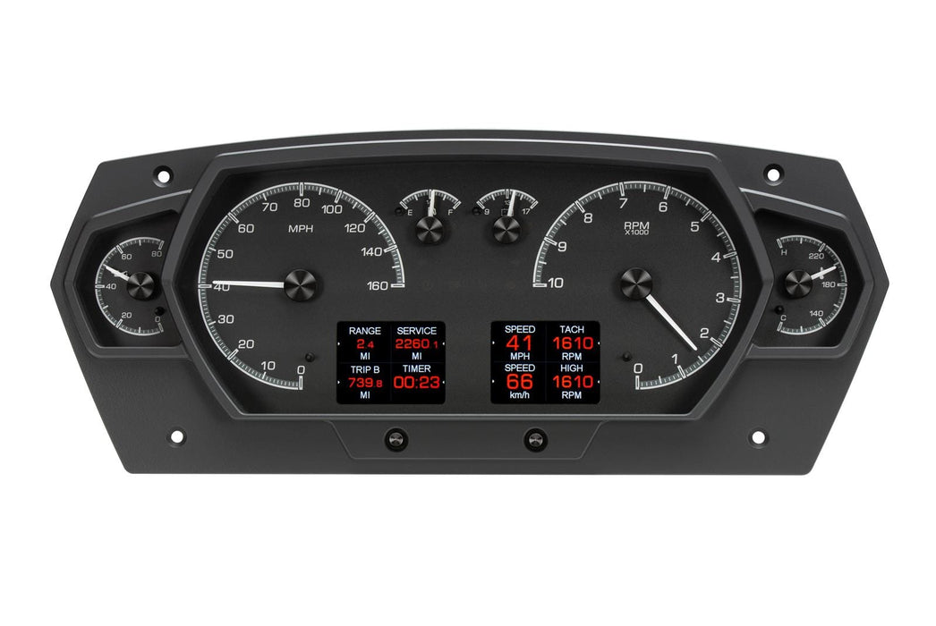 Dakota Digital Dakota Digital HDX Series Universal Competition Analog Gauge Kits HDX-2200-K Autofit