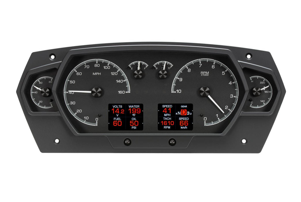 Dakota Digital Dakota Digital HDX Series Universal Competition Analog Gauge Kits HDX-2200-K Autofit