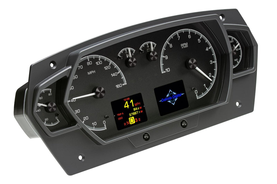 Dakota Digital Dakota Digital HDX Series Universal Competition Analog Gauge Kits HDX-2200-K Autofit