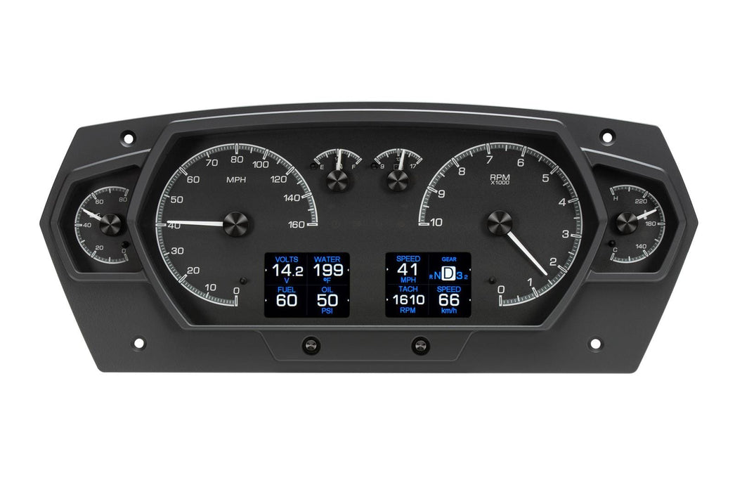 Dakota Digital Dakota Digital HDX Series Universal Competition Analog Gauge Kits HDX-2200-K Autofit