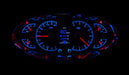 Dakota Digital Dakota Digital HDX Series Universal Elliptical Analog Gauge Kits HDX-2017-K Autofit