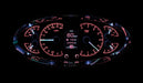 Dakota Digital Dakota Digital HDX Series Universal Elliptical Analog Gauge Kits HDX-2017-K Autofit